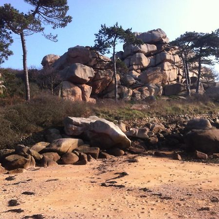 Trestraou, Cote De Granit Rose, Studio Vue Mer, Rez-De-Chaussee Perros-Guirec Εξωτερικό φωτογραφία