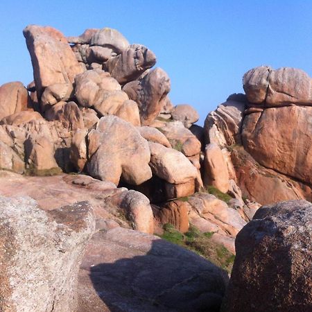 Trestraou, Cote De Granit Rose, Studio Vue Mer, Rez-De-Chaussee Perros-Guirec Εξωτερικό φωτογραφία